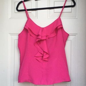 Dark pink spaghetti strap top